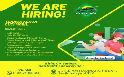 LOKER SEKITAR TASIKMALAYA